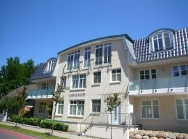 strandnahe FeWos mit 2 Schlafzimmern und Terrasse oder Balkon, Caspar David, Binz