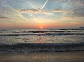 Small sea sunrise