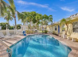 Bahama Beach Club Pompano - Fort Lauderdale - Charming and Cozy Studios & Apartments close to Beach with heated Pool，位于帕诺滩的酒店