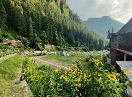 Flipsyde Retreat，位于卡索尔库鲁-马纳里机场 - KUU附近的酒店