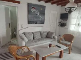 Ornos Beachside 2 Bd Stylish Apt w Private Patio