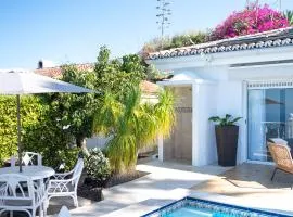 Oasis El Sauzal - Chalet con Piscina y Encanto，位于Puntillo del Sol的木屋