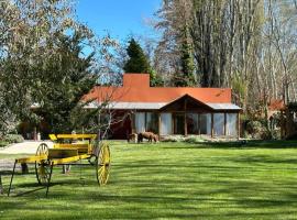 Hermosa chacra Gaiman con costa al Rio，位于Gaiman的酒店