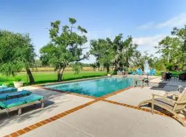 Pool, Dock and Tennis Court Home in Bay St Louis!
