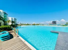 Lindo con gran alberca tipo playa by G P S rentas