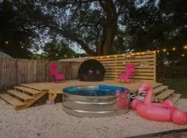 family house cowboy pool HOT TUB Yard Games