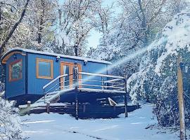 Casa Calvé 2 tinys house con Vista, Bosque Privado ideal 2 Parejas，位于圣马丁德洛斯的酒店