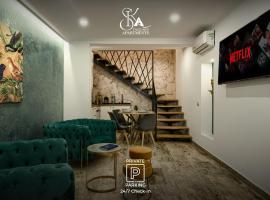 Sika Grand Palladium Garden & Spa Central Apartment Arad，位于阿拉德的酒店