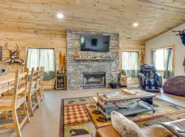 South Dakota Nature Getaway with Hot Tub