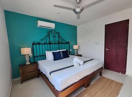 Villa Tortugas，位于希克苏鲁伯的酒店