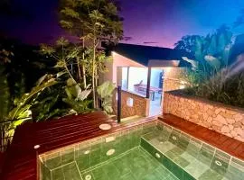 Cabaña Cedro Amarillo - moderna con jacuzzi en Sopetran, cerca de Medellín