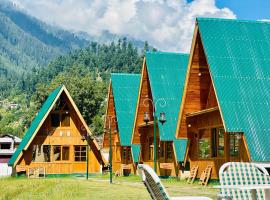 Luxury Timber Resorts and Hotels Cottages in Upper Neelum, Keran, AJK，位于Chak的酒店