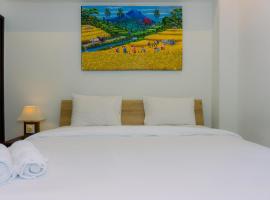 A Luxury 1BR Bali Style Apartment at Branz BSD City By Travelio，位于当格浪的酒店