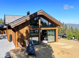 New and Modern Cabin at Norefjell，位于Noresund的酒店