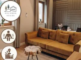 KOLUMNA HOUSE dom noclegowy z sauną i balią