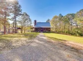 Cabin with Catch and Release Pond in Hueytown!