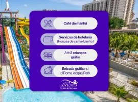 diRoma Piazza direto com o Grupo diRoma com acesso ao Acqua Park e Café da manhã