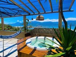 Casa de praia com vista para o mar