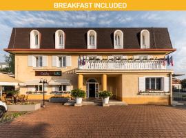 Prague Hotel Carl Inn restaurant & Free Parking，位于布拉格布拉格06的酒店