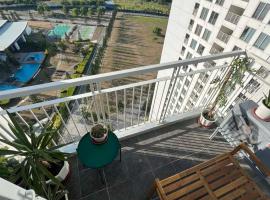 Cozy Studio 5 Mins to Sky Ranch with Pool & View，位于大雅台的带泳池的酒店