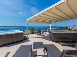 Bezauberndes Studio nur 100 Meter zum Strand mit Sauna, Whirlpool, Meerblick, WiFi