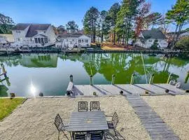 Private Dock and Deck Waterfront Ocean Pines Home
