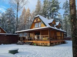 Ferienhaus "BASTEK1" am See mit Kamin & WLAN - Domek Letniskowy BASTEK