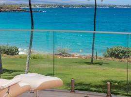 ❤PiH❤ Hapuna Beachfront Bliss Beachfront Steps From Ocean B29，位于哈普那海滩的酒店