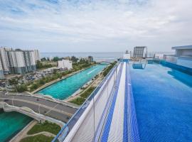 Luxury 1BHK Apartment with Ocean View and Infinity Pool，位于马累的公寓