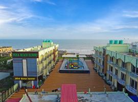 INDIA BEACH RESORT !! FRONT Sea VIEW !!，位于曼达莫尼的酒店