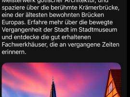 Schlafen in Erfurt- nicht 0815，位于爱尔福特的带热水浴缸的酒店