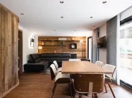 Appartement 4**** pour 6 personnes, La Clusaz, cœur de station, ambiance contemporaine - FR-1-304-292