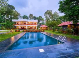 VOYE HOMES Signature Pool Resort Varkala , Just 950 m from Varkala Cliff and Beach，位于瓦尔卡拉的酒店