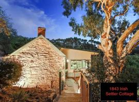 Galway Cottage ADL Retaining Pty Ltd trading as Murphys Coittages，位于Willunga的酒店