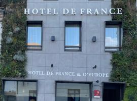 Cit'Hotel Hôtel de France et d'Europe，位于孔卡尔诺的酒店