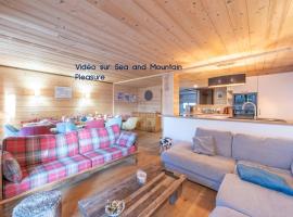 Chalet Alpe d'Huez 1850-Sea and Mountain Pleasure Avec 2 appartements- 1 Appartement 3 Chambres 8 Couchages - 3 Salles d'eau et 1 Appartement 5 Chambres 12 Couchages 5 Salles d'eau - Jacuzzi et Sauna -Pieds des Pistes et Centre，位于拉普德兹的酒店