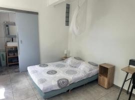 Studio meublé climatisé，位于Ducos的酒店