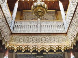 Riad Asswar，位于拉巴特的摩洛哥传统庭院