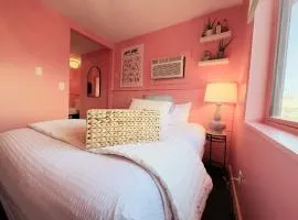 Cocktail Cabin Themed Guest Room