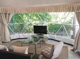 みにぐらえづら，位于白滨的豪华帐篷