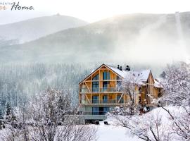 Wonder Home - Orlik Residence - Apartamenty z widokiem na Śnieżkę, blisko wyciągów, Ski Arena i Kościółka Wang，位于卡尔帕奇的酒店