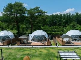 Gramercy Village Lake Yamanaka Glamping & Sauna - Vacation STAY 92833v，位于山中湖村的酒店