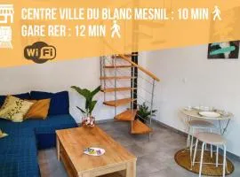 Sibiti, charmant 2 pièces à 20 minutes de Paris