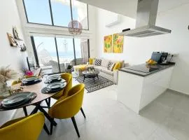 Lovely furnished one-bedroom apartment with an amazing sea view
