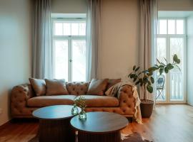 Freinholdi Maja külaliskorter 2 - balcony and SAUNA，位于沃鲁的酒店