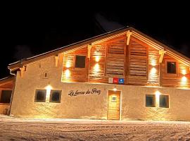 La Ferme du Praz，位于莱孔塔米讷蒙茹瓦的酒店