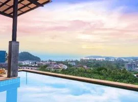 Sea & Mountain View Private Pool Villa at Aonang Beach