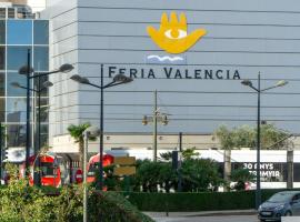 SunDos Feria Valencia，位于瓦伦西亚瓦伦西亚机场 - VLC附近的酒店