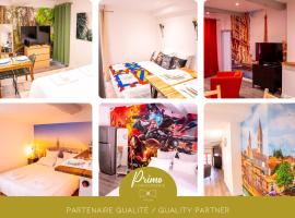 Appart'hotel l'Epic stay BY PRIMO C0NCIERGERIE - 6 appartements à thème，位于图尔尼的酒店