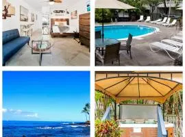 DOWNTOWN HAWAIIAN PARADISE CONDO with Hot Tub, Pool & Beach - Kona Islander Inn